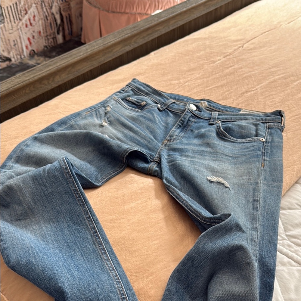 Rag & bone Classic Blue Denim boyfriend Jeans